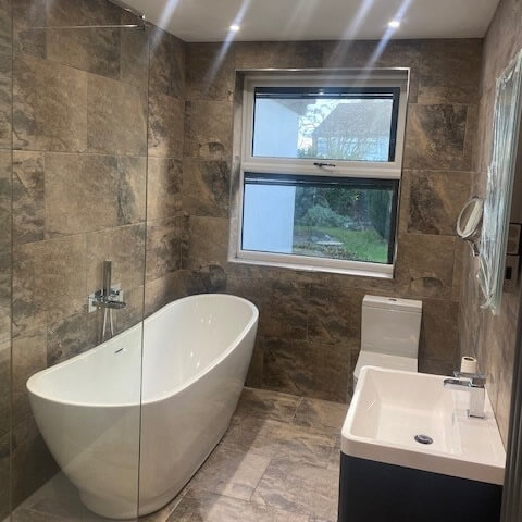 new bathroom fitting