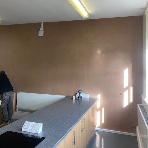 school plastering